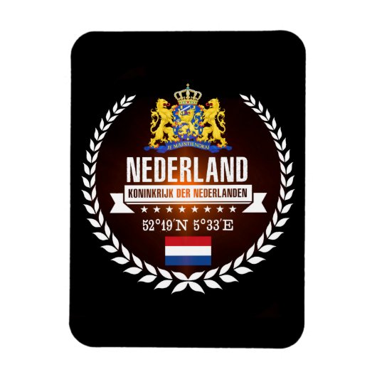 Nederland Magneet (Verticaal)