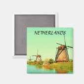 NEDERLAND MAGNEET (Voorkant / Achterkant)