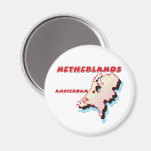 Nederland Magnet (Voorkant / Achterkant)