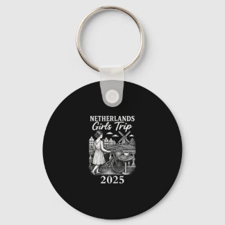 Nederland Meisjesreis 2025 Nederland Reis Vakantie Sleutelhanger