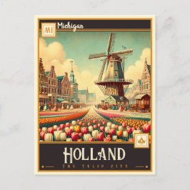 Nederland, Michigan | Briefkaart