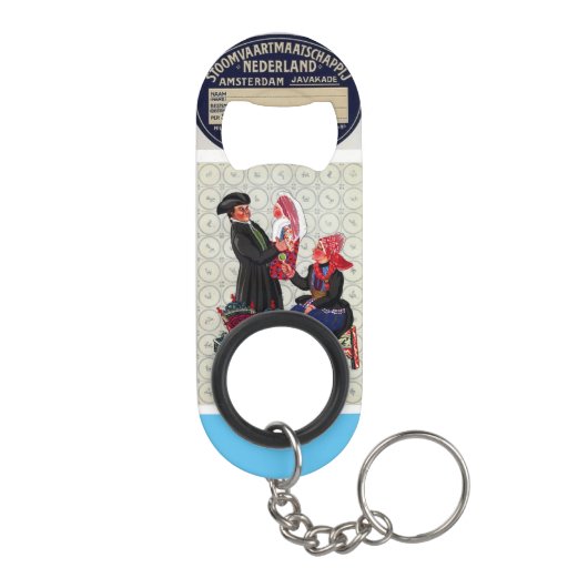 " Nederland" Mini Flessenopener (Achterkant)