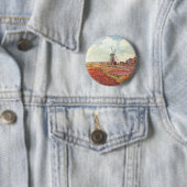 Nederland - Monet Ronde Button 5,7 Cm (In situ)
