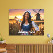 NEDERLAND - NEDERLANDS CANVAS AFDRUK (Insitu (Woonkamer))