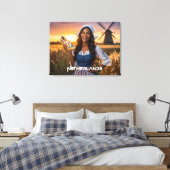 NEDERLAND - NEDERLANDS CANVAS AFDRUK (Insitu (Slaapkamer))
