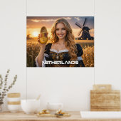NEDERLAND - NEDERLANDS POSTER (Keuken)