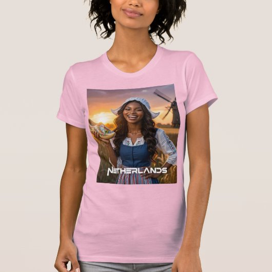 NEDERLAND - NEDERLANDS T-SHIRT (Voorkant)