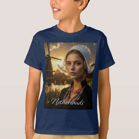 NEDERLAND - NEDERLANDS T-SHIRT (Voorkant)