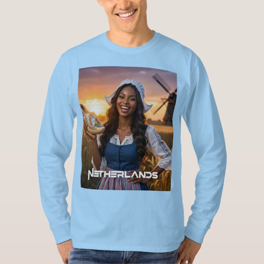 NEDERLAND - NEDERLANDS T-SHIRT (Voorkant)