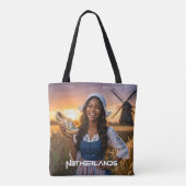 NEDERLAND - NEDERLANDS TOTE BAG (Achterkant)
