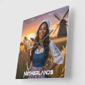 NEDERLAND - NEDERLANDS VIERKANTE KLOK (Hoek)