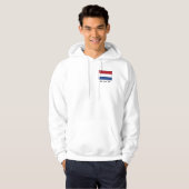 Nederland - Nederlandse vlag Hoodie (Voorkant volledig)