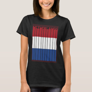 Nederland Nederlandse Vlaggenvakantie T-shirt