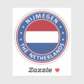 Nederland, Nijmegen Sticker (Vel)