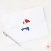 Nederland NL Ronde Sticker (Envelop)