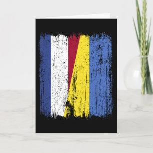 Nederland Oekraïne Half Vlag Nederlands Oekraïense Kaart