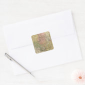 Nederland of Lage Landen Vierkante Sticker (Envelop)