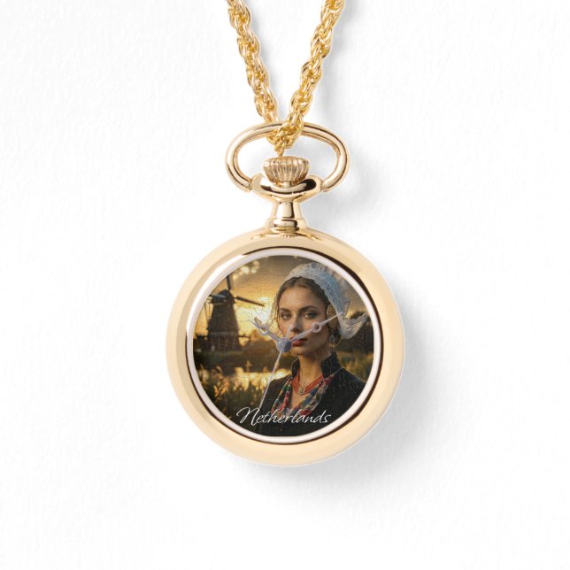 NEDERLAND - OLIEVERF HORLOGE (Voorkant)