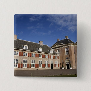 Nederland (ook bekend als Holland), Apeldoorn bij Vierkante Button 5,1 Cm