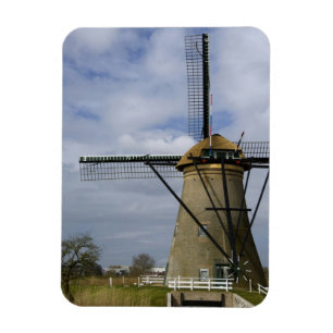 Nederland (ook bekend als Holland), Kinderdijk. 19 Magneet