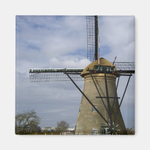 Nederland (ook bekend als Holland), Kinderdijk. 19 Magneet