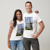 Nederland (ook bekend als Holland), Kinderdijk. 19 T-shirt (Unisex)