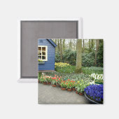 Nederland (ook bekend als Holland), Lisse. Keukenh Magneet (Voorkant / Achterkant)