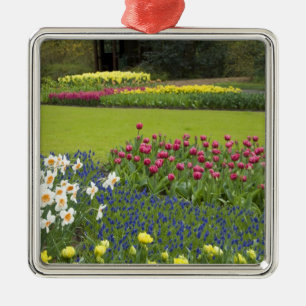 Nederland (ook bekend als Holland), Lisse. Keukenh Metalen Ornament
