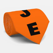 Nederland "Oranje" Stropdas (Opgerold)