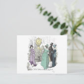 Nederland pad - Jane Austen Pride & Prejudice Briefkaart (Staand voorkant)
