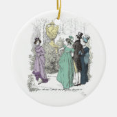 Nederland pad - Jane Austen Pride & Prejudice Keramisch Ornament (Voorkant)