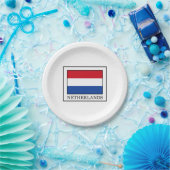 Nederland Papieren Bordje (Feest)