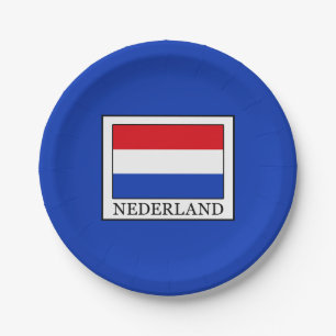 Nederland Papieren Bordje