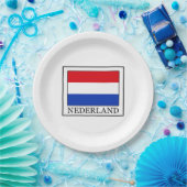 Nederland Papieren Bordje (Feest)