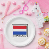 Nederland Papieren Bordje (Feest)