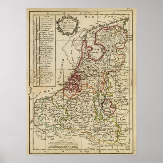 Nederland Poster (Voorkant)