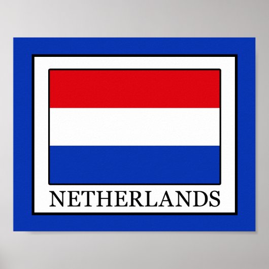 Nederland Poster (Voorkant)