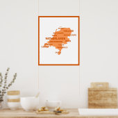 Nederland Poster (Keuken)