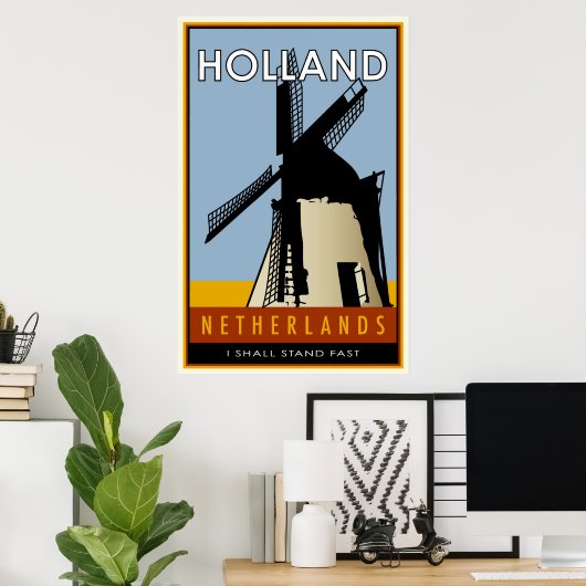 Nederland Poster (Thuiskantoor)