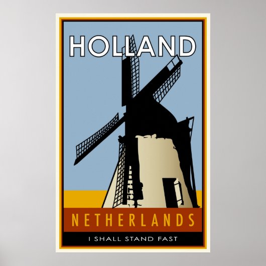 Nederland Poster (Voorkant)