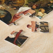 Nederland Proverb Pieter Bruegel Ouder Legpuzzel (Zijkant)