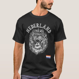 Nederland Reto Nederland Leeuw Holland Nederlandse T-shirt
