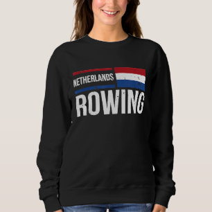 Nederland Roeier Scull Crew Racing Dutch F Trui