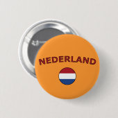 Nederland Ronde Button 5,7 Cm (Voorkant /achterkant)