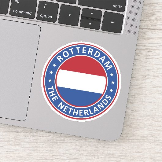 Nederland, Rotterdam Sticker (Detail)