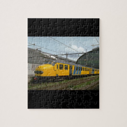 Nederland, Ry MU Electric_Trains van de Wereld Legpuzzel (Verticaal)