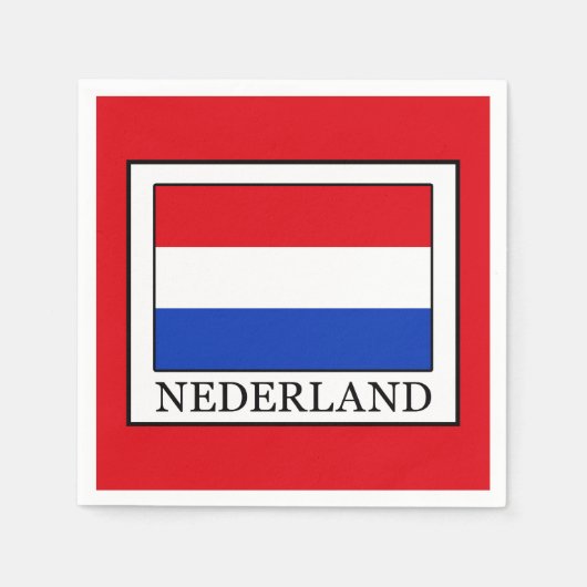 Nederland Servet (Voorkant)
