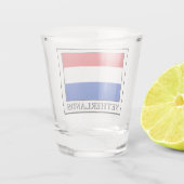 Nederland Shot Glas (Achterkant)