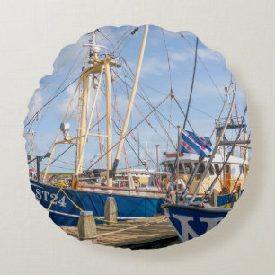 NEDERLAND - STAVOREN - MEDIA APRIL 2017: Docked Rond Kussen