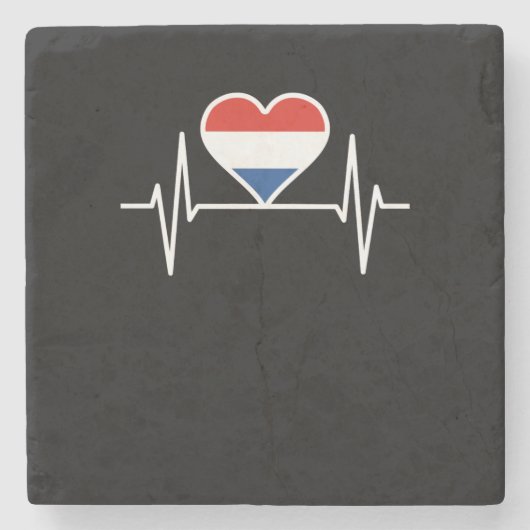 Nederland Stenen Onderzetter (Voorkant)